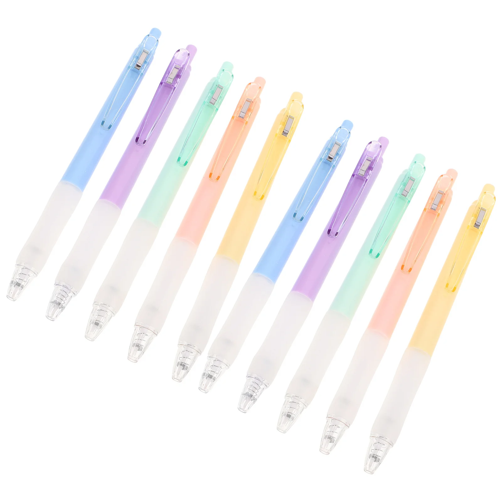 10 szt. precyzyjnych nożyek z ceramicznym ostrzem, wysuwane, z bezpiecznym uchwytem, idealne do szczegółowych prac papierowych, szkoleń artystycznych.