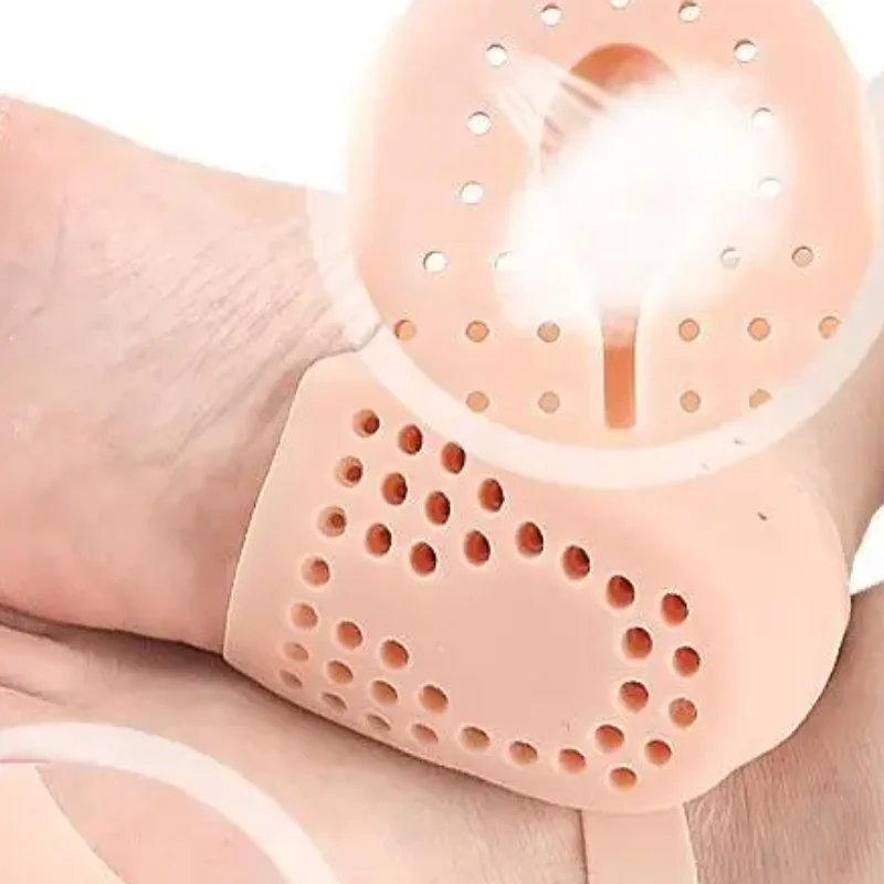 

1Pairs Silicone Heel Protectors Metatarsal Pads Forefoot Gel Heel Pad Plantar Fasciitis Foot Pain Relieve Blister Protector