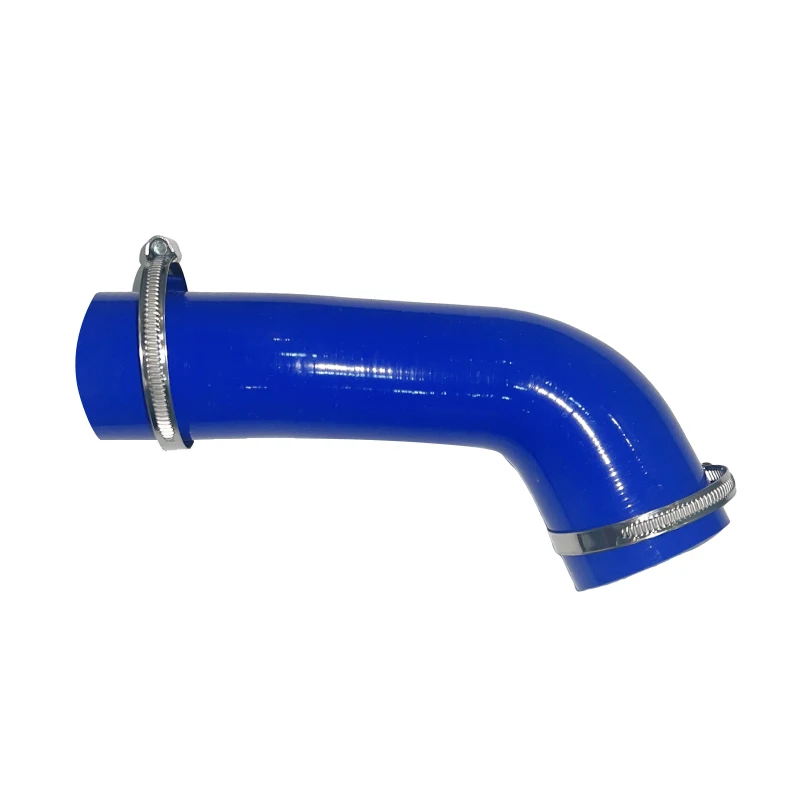 For VOLVO XC90 XC70 S60 V70 S80 Resonator Turbo Boost Charger Intake Hose Pipe Air Duct Silicone Hose Blue