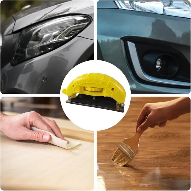 AB42-Auto Body Adjustable Grinding Tool With Ergonomic Handle Sanding Blocks Wet Sanding Block