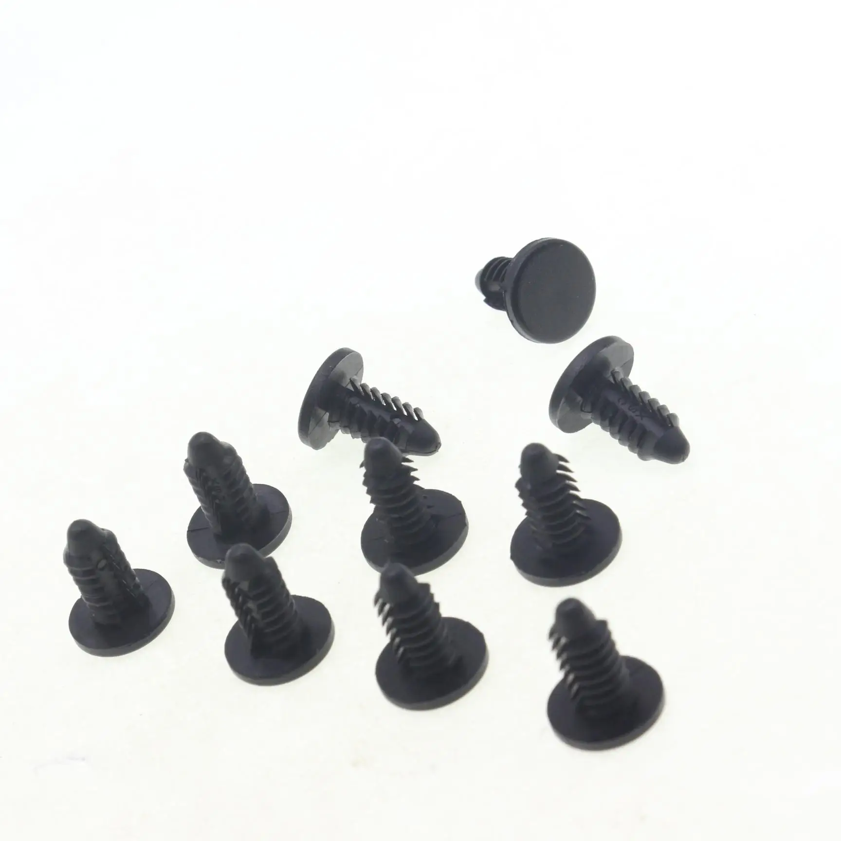

10 Pcs Fender Rear Cover Plug Clips Fit Body Panel Hood Seal For Mercedes-Benz Buick Chevrolet 0029973386 Black Nylon Push Pin