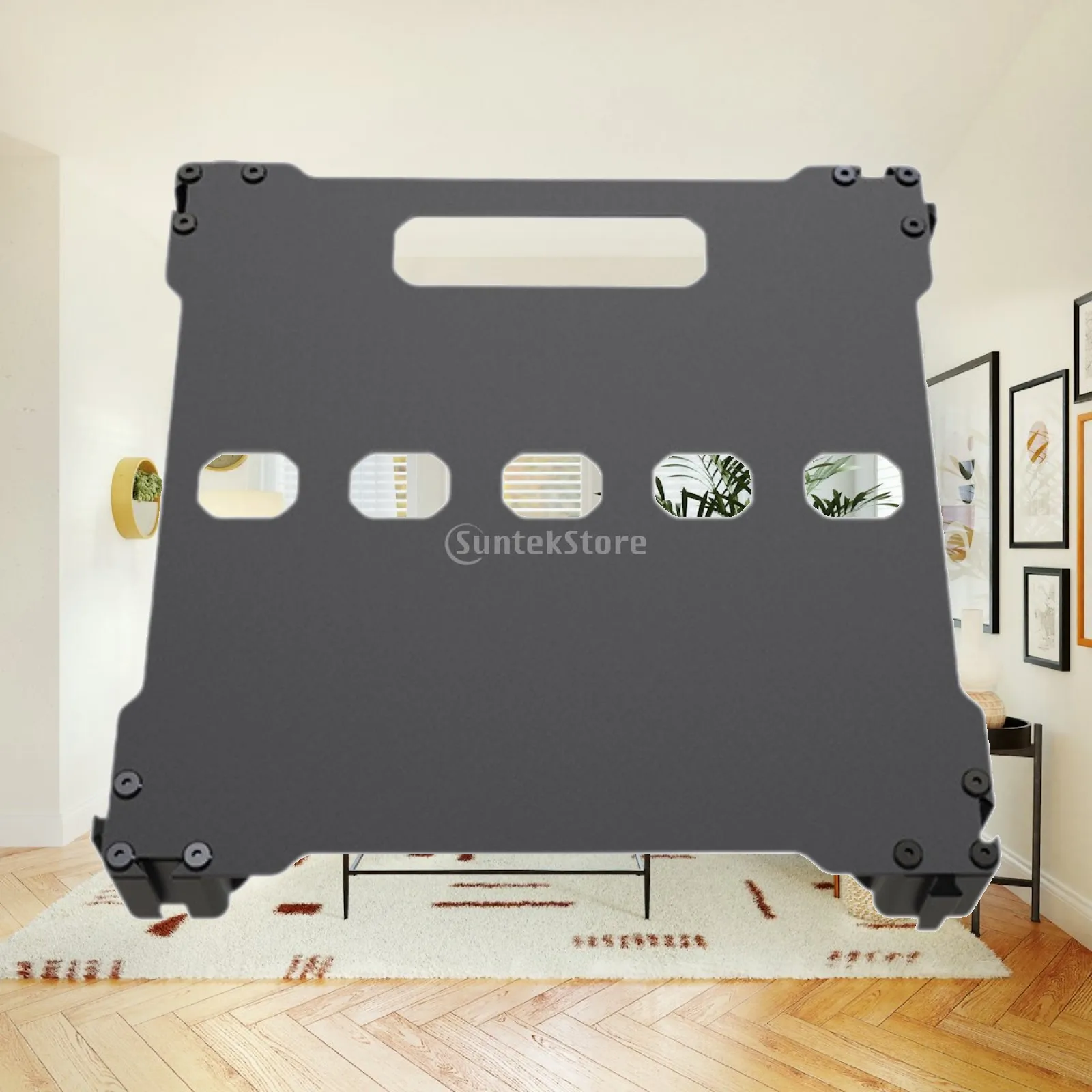 Guitar Pedal Board Sturdy Compact Versatile Aluminum Alloy Professional Multifunction Portable Supplies Parts Guitar Pedalboard