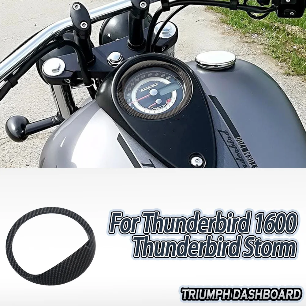 

Motorcycle Water Transfer Instrument Hat Sun Visor Meter Cover Guard Fit For Thunderbird 160 Thunderbird Storm Carbon Look