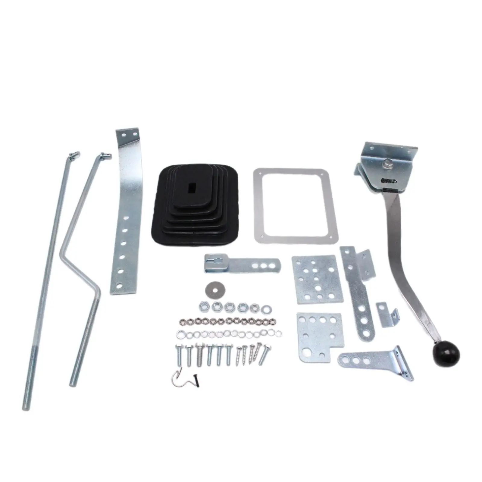 

Three and Four Speed Floor Shifter Universal Floor Shifter Conversion Kit Automatic for Ford GM TH350 904 727 700R4 Vehicle