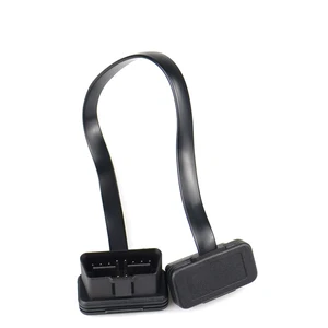 Männlich für weibliche Kabelverlängerungsanschluss, flach, dünn wie Pasta, 16 -Pin -Sockel, OBDIi, OBD2, 30 cm, 60 cm, 100 cm 8 Hauptverkaufsdiagnosediagnose - №4