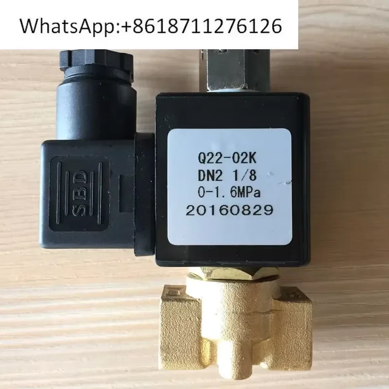 Air Compressor Accessories for Red Five-Ring Small Fixed Screw Air Compressor LG15BZ Solenoid Valve