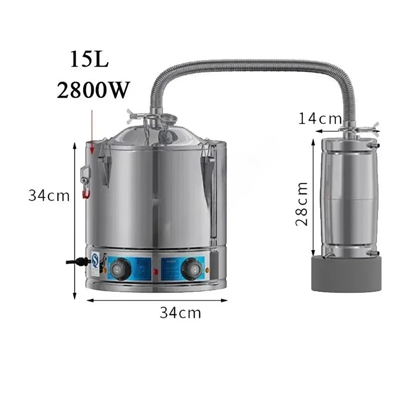 

Brewing Machine Home Small Equipment for Steaming New Homemade Wine Distillation and Fermentation Automatic Integrated Machine