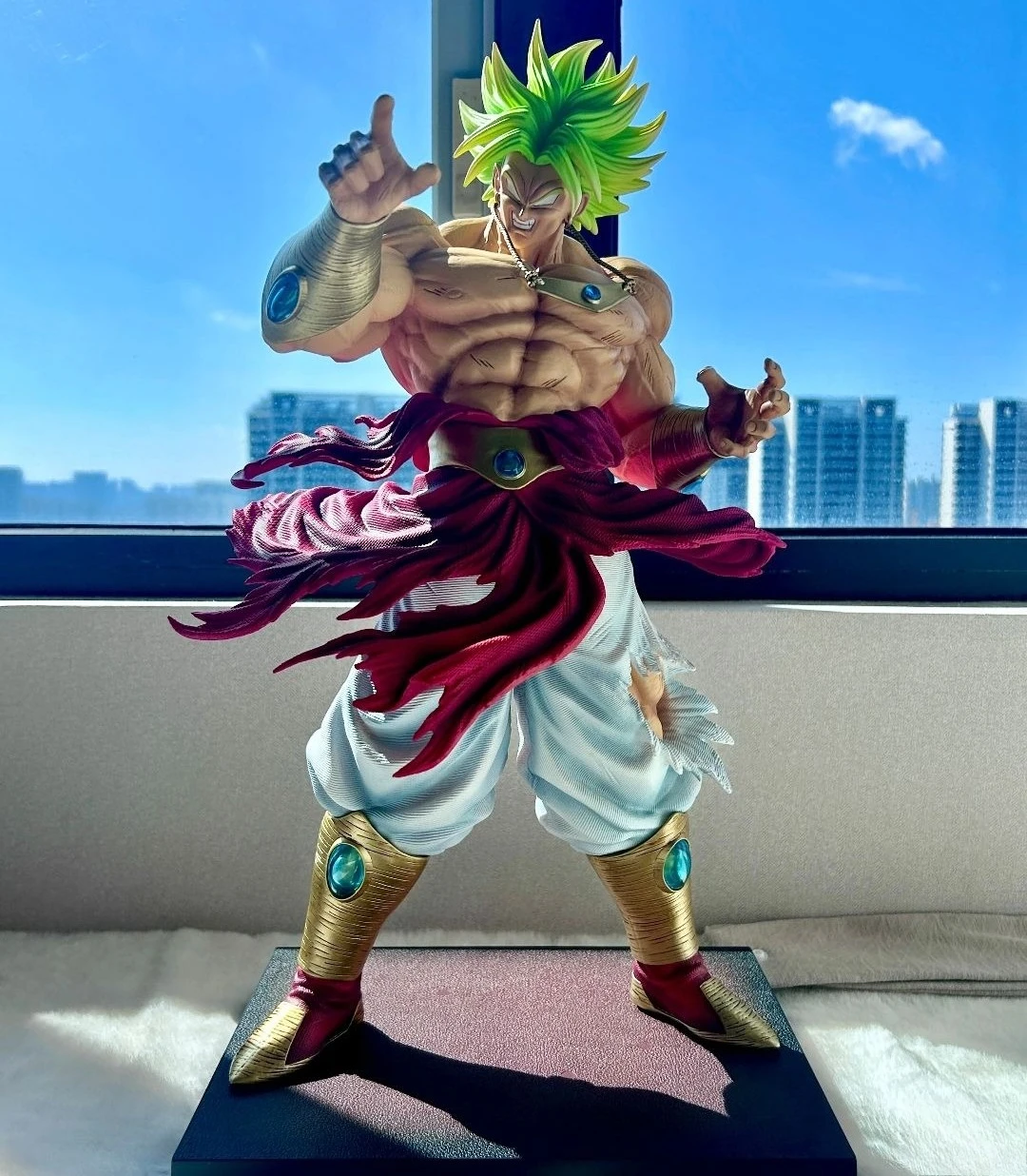 

50cm JT Broli Model Dragon Ball Anime Figure Two-dimensional Element Collectible Model Desktop Ornament Decorations Toy for Fans