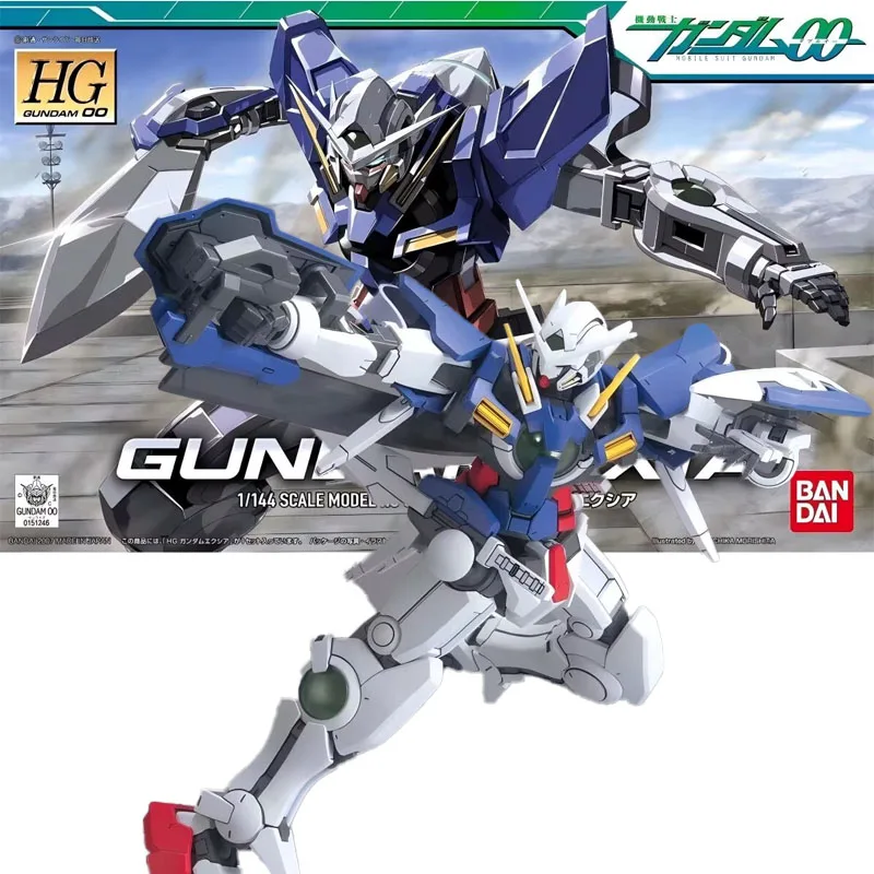 

Bandai HG 01 1/144 00 EXIA GN-001 Энергетический ангел Gundam аниме персонаж шарнир мобильная кукла в сборе модель