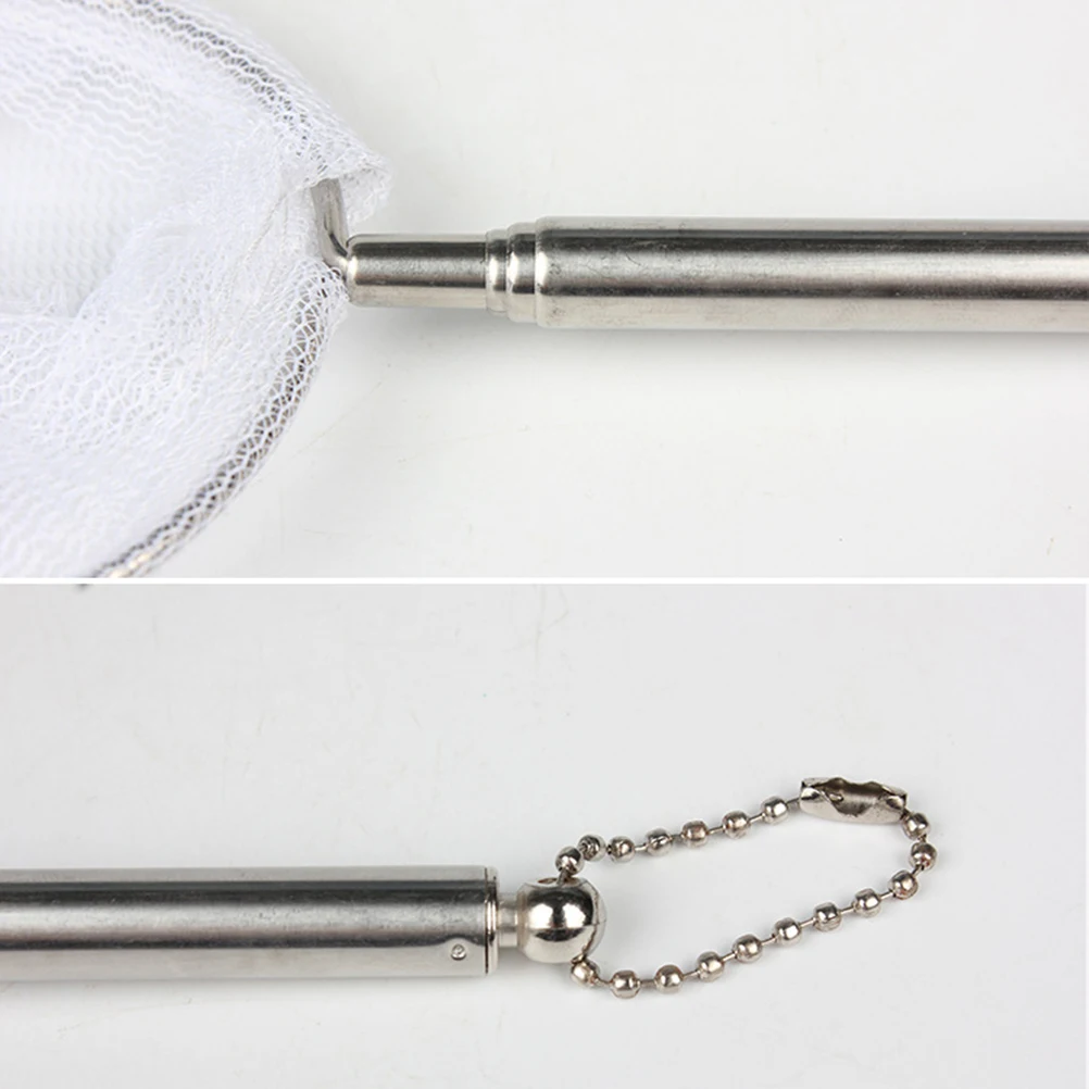 

2pcs Shrimp Fishing Net Sturdy Aquarium Fishnet Compact Portable Lightweight Adjustable Rod Durable Fish for Fish