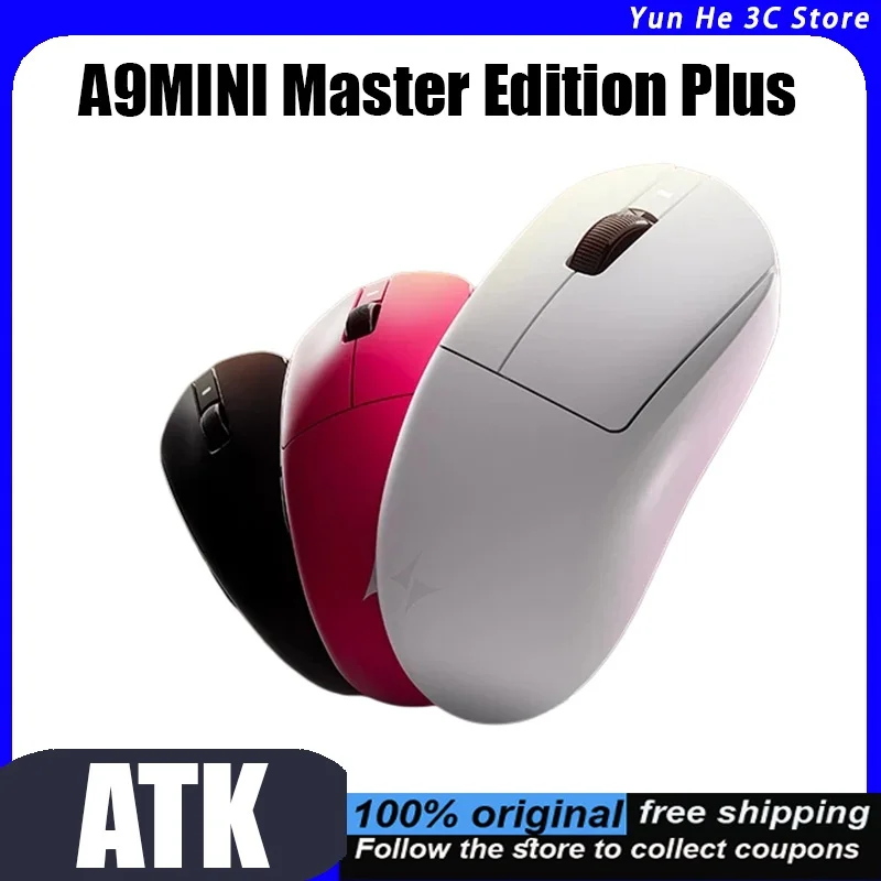 ATK Dragonfly A9 Wireless Mouse  Tri-mode Bluetooth Esports Gaming Ergonomic Lightweight for PC Multi-platform compatibility