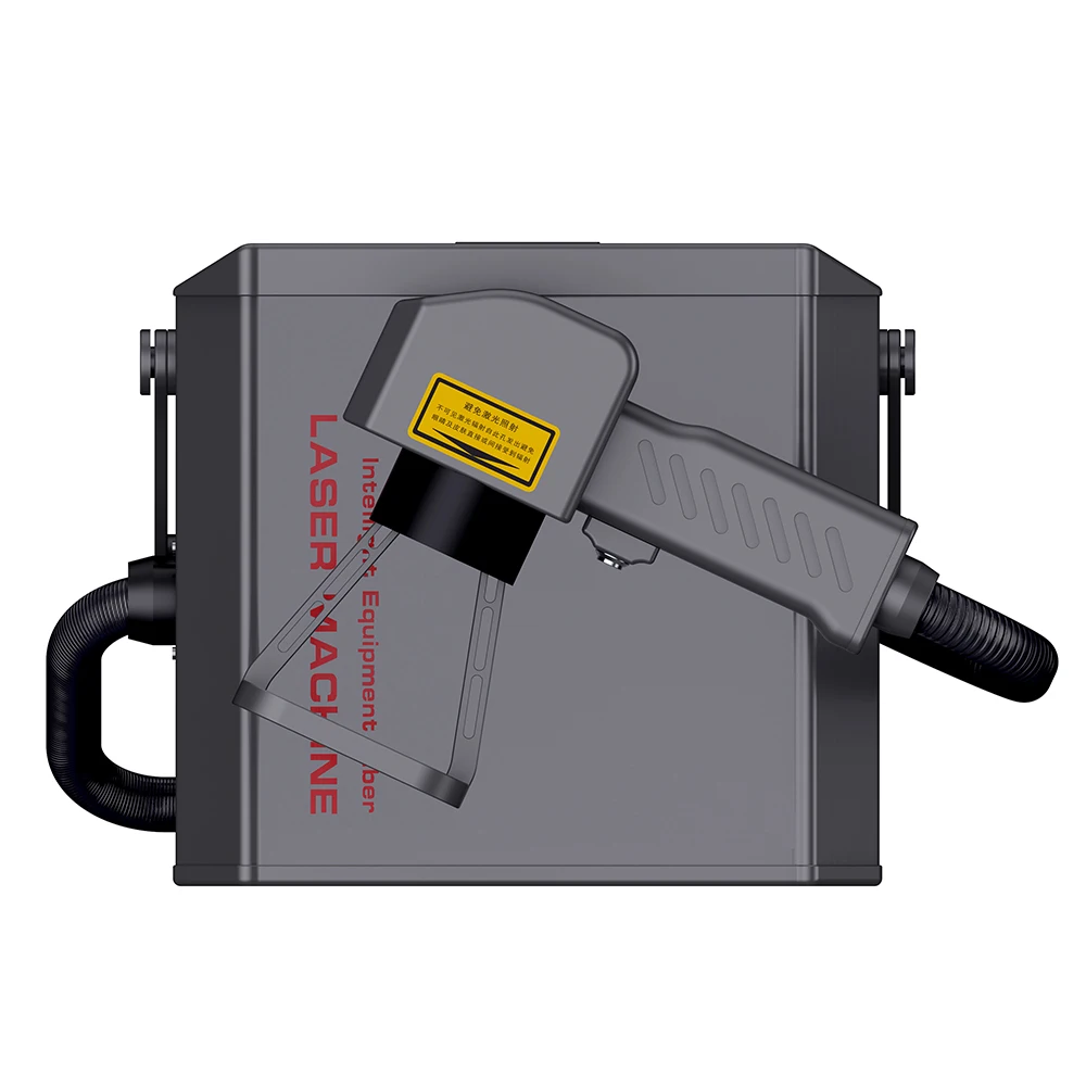 HotHot New PRO Use Steel Laser Engraving Wood Cutting Graving Dog Tag Laser Marking Machine Mini Fiber Laser Engraving Machine