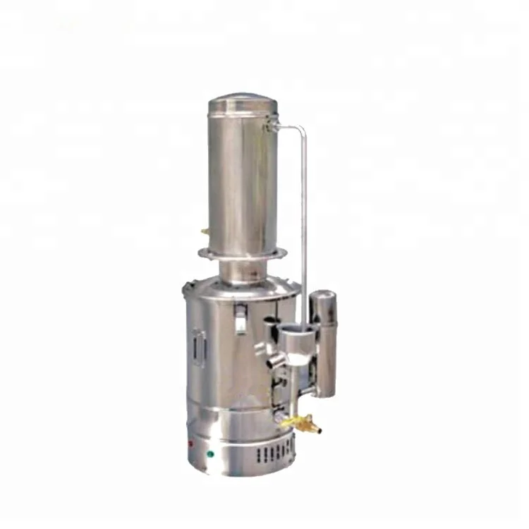 5L/h Electrically Heated Tower Water Distilling Apparatus Stainless Steel Water Distiller