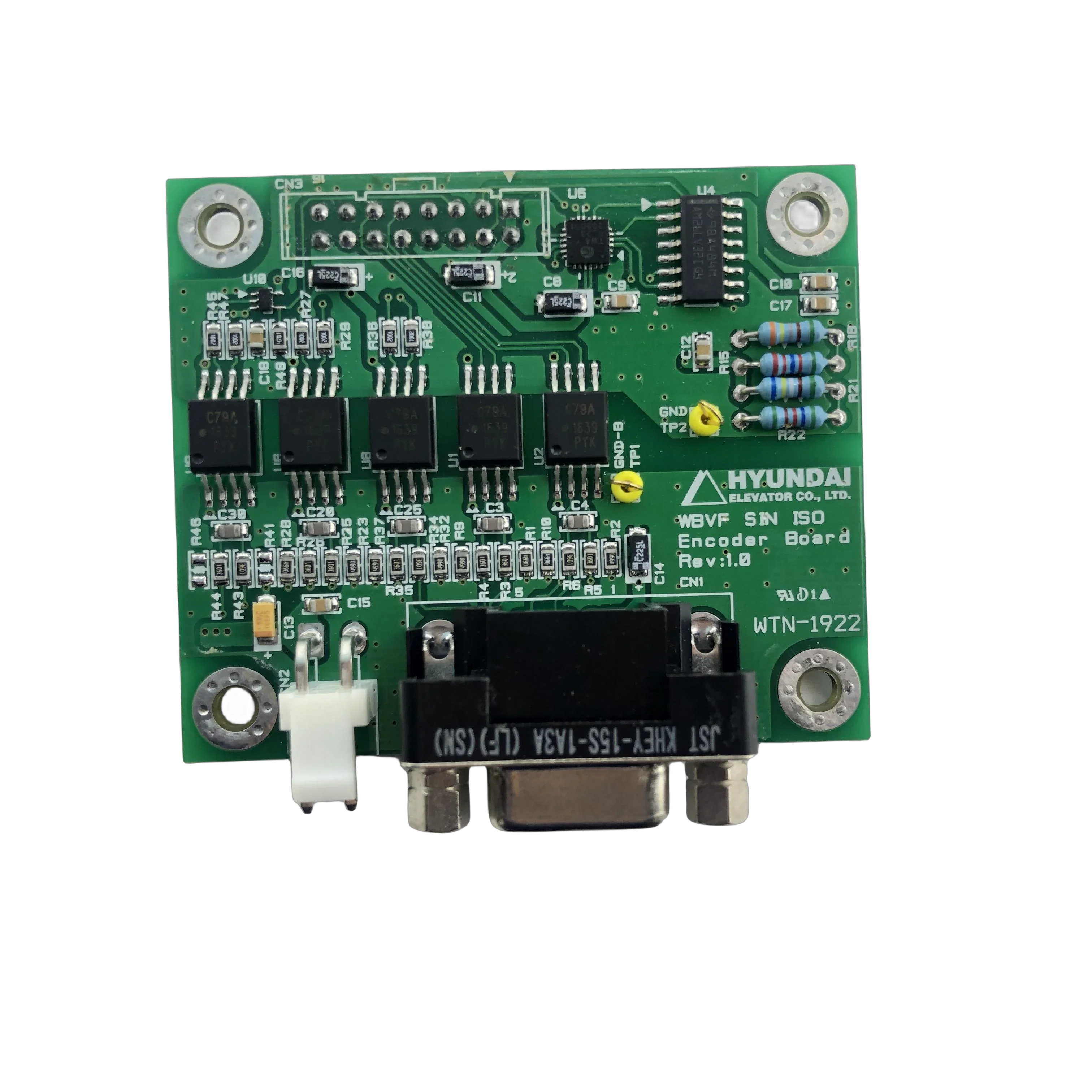 ลิฟท์อะไหล่บอร์ด PCB เครื่องเข้ารหัสลิฟท์บอร์ด PCB wbvf Sin ISO Rev: 1.0 WTN-1922อุปกรณ์ลิฟต์