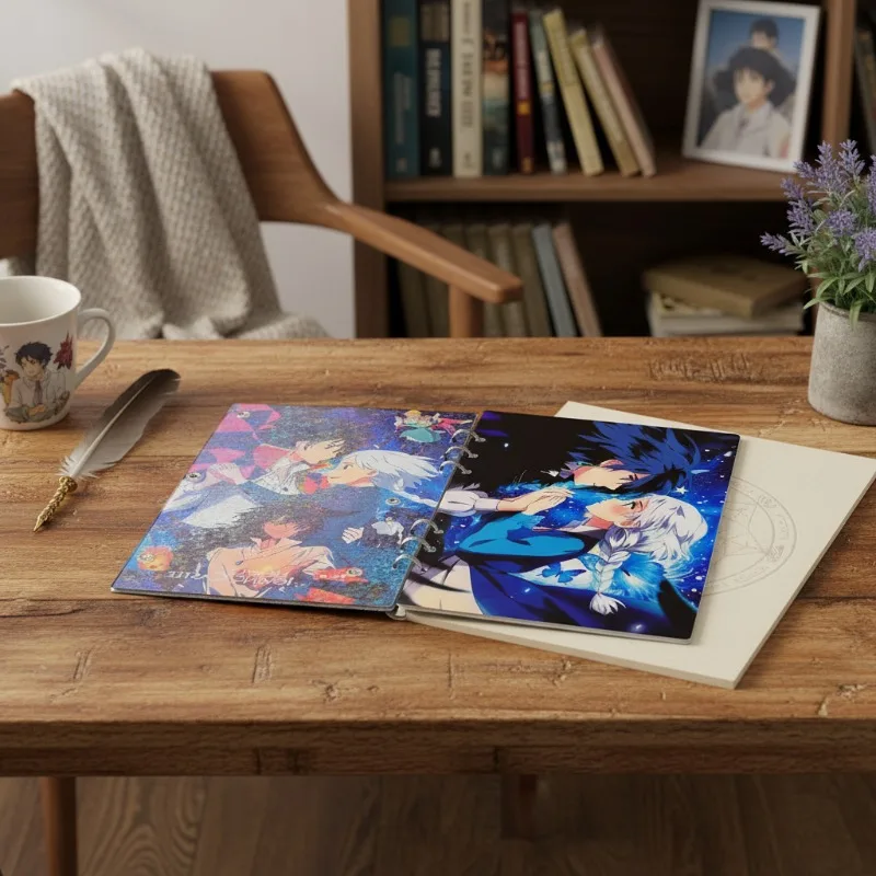 Acrylic A5A7 Shake Book Creative Magician Fashion Diary Handbook Collection Note Stationery Loose-Leaf Book Friend ExclusiveGift - view 3