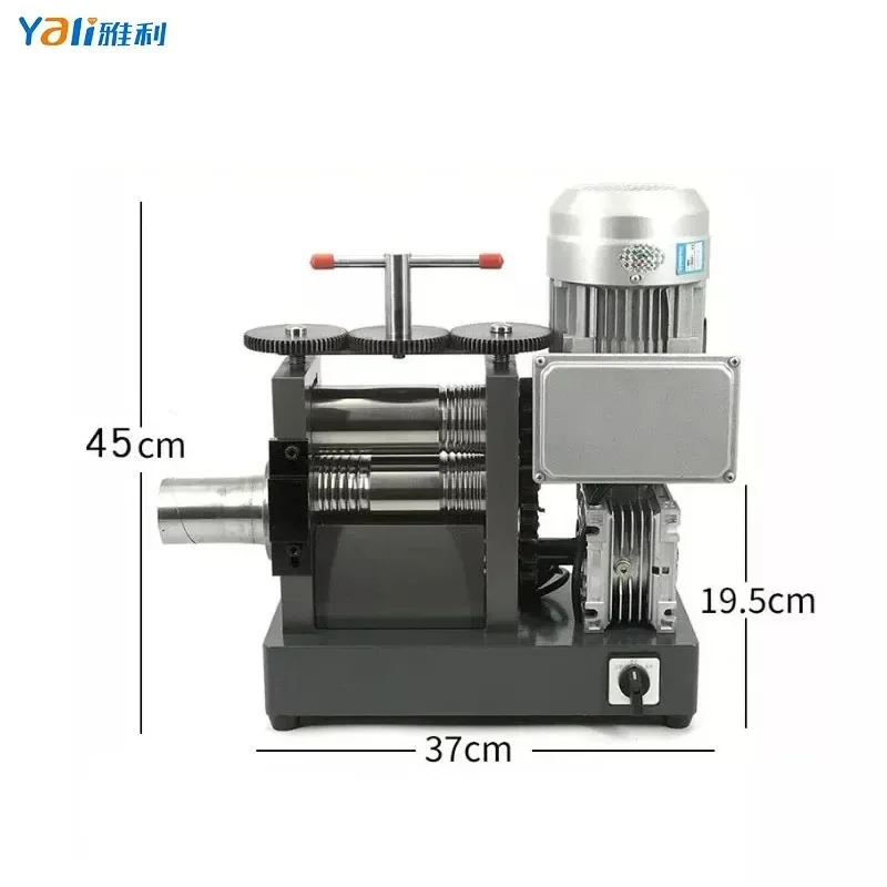 New 750W Laminator Jewelry Tools Equipment Jewellery Rolling Mill Machine 160mm Electrical Rolling Mill