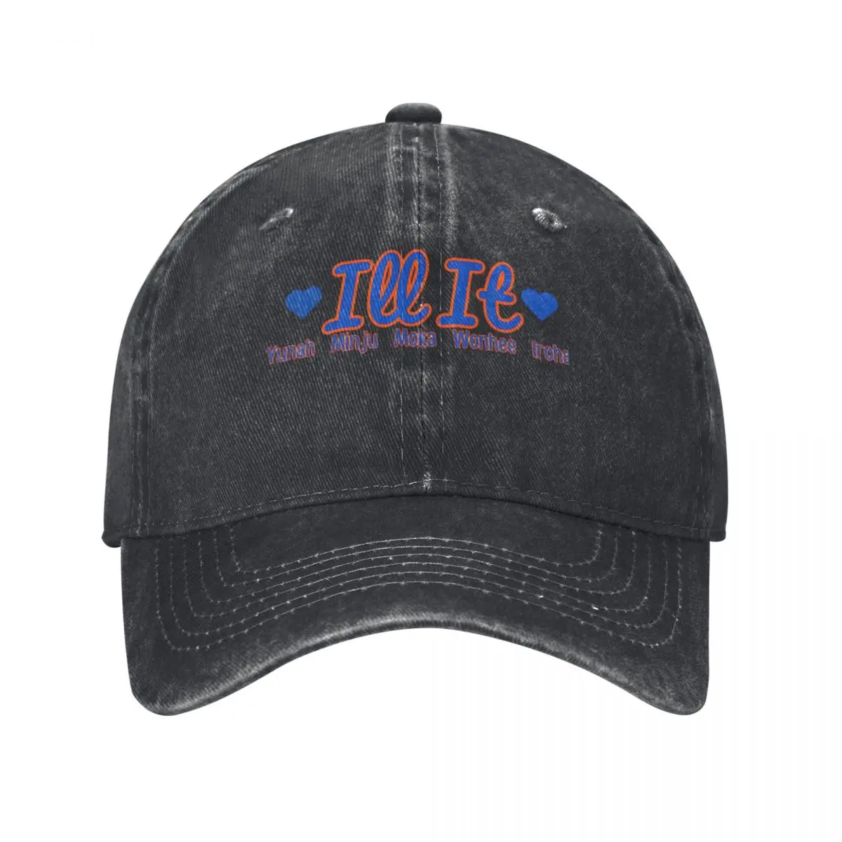 Summer Cap Sun Visor I'll-It Hybe Girl Group Logo Hip Hop Caps ILLIT Kpop Cowboy Hat Peaked Hats