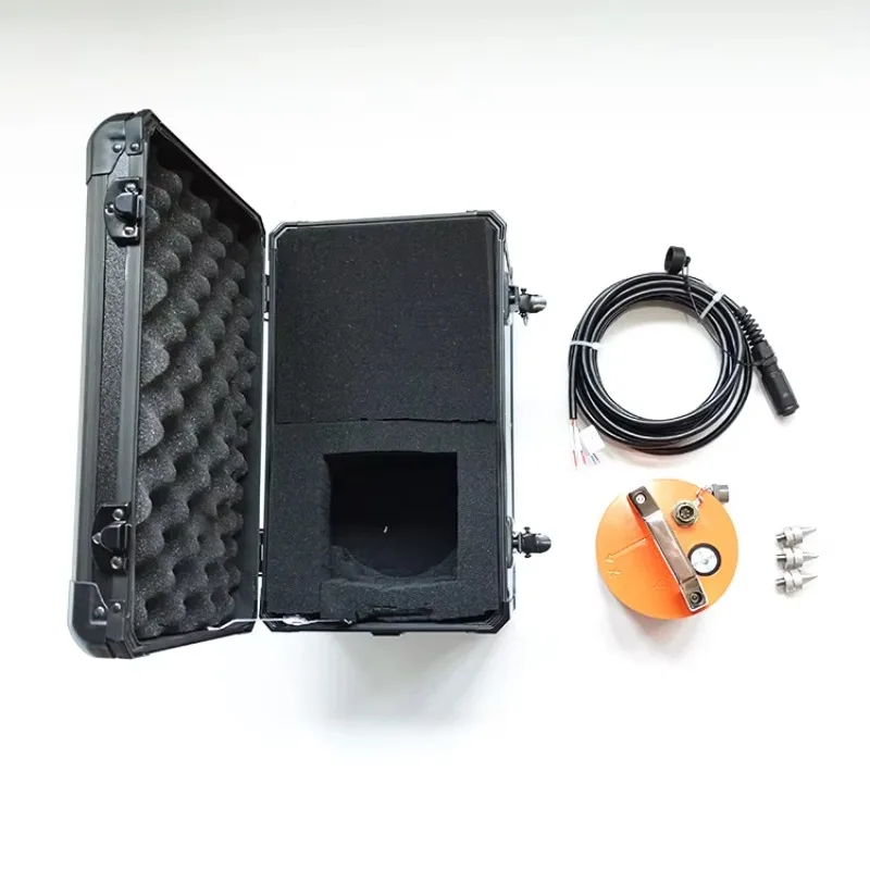 

2025 hot sale Geophysical 3C / 3D Geophone 2Hz Low Frequency High Sensitivity Triaxial 3 Component 2 Hz Seismic Geofone Metal La