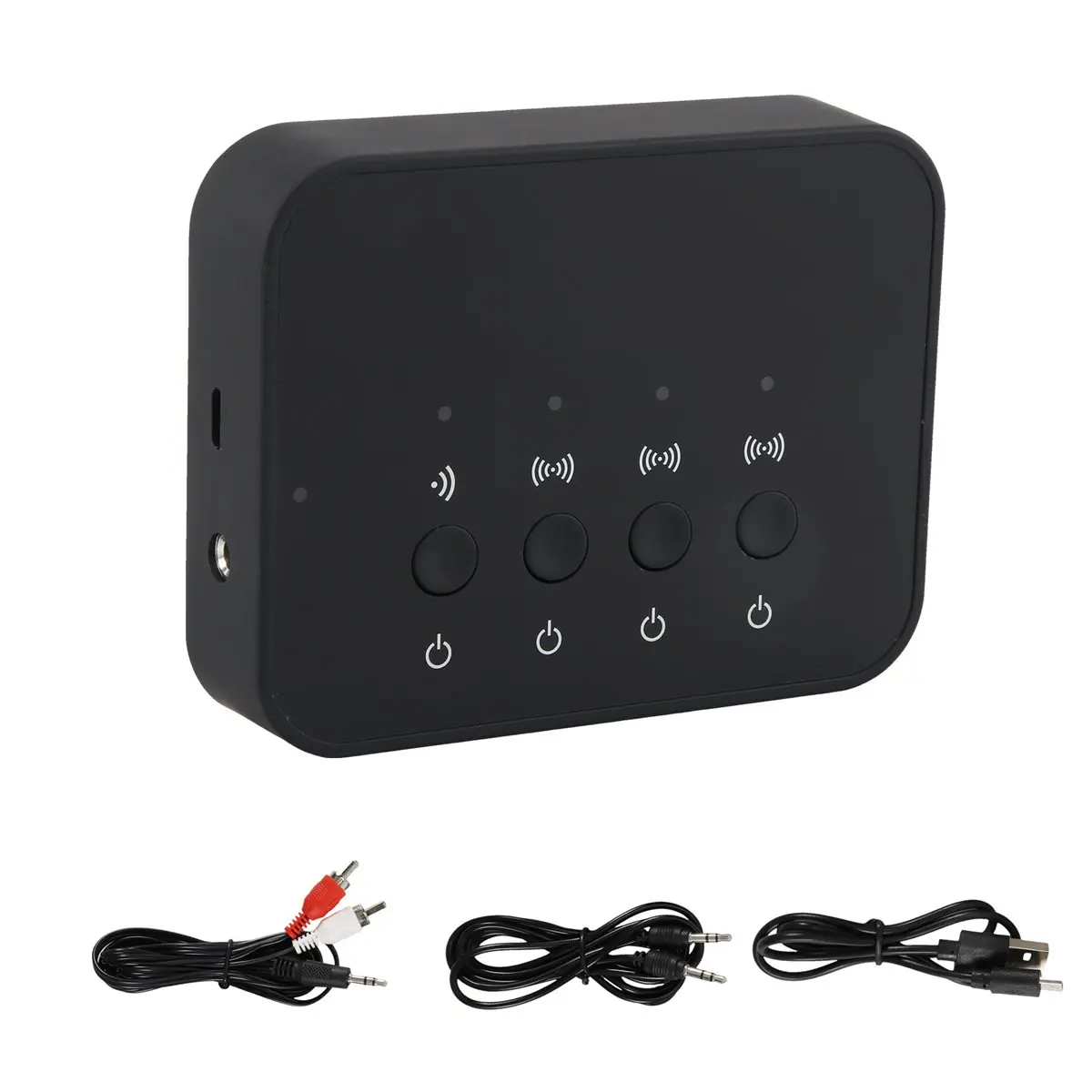 ■★New Arrival Fashion  -107 Bluetooth 4.0 Stereo Audio Transmitter Splitter Adapter Music Receiver Sharing Device Function For M