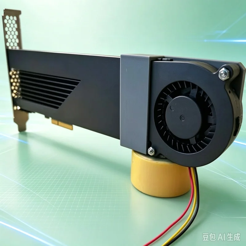 New A+ For Memblaze For Little Dolphin PBlaze NVMe SSD AIC Solid State Drive Turbo Cooling Fan GFB601512B 5200 RPM 3-Wire