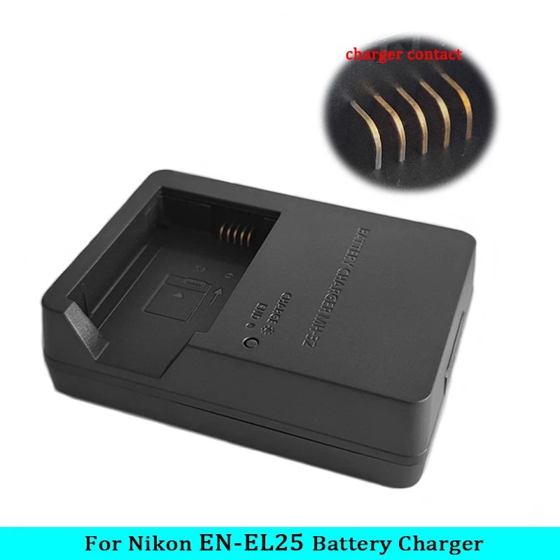 MH-32 MH32 Charger Camera for Nikon EN-EL25 ENEL25 EL25 Battery Nikon Z50  ZFC  Z30  Z50II  Micro Single Camera