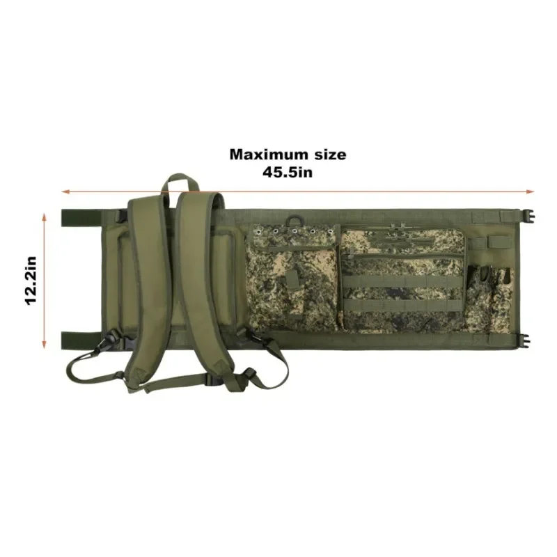 New Fishing Bucket Backpack Tear Proof Waterproof Moisture Proof Foldable Portable Multi Pocket Storage Bag for Anglers