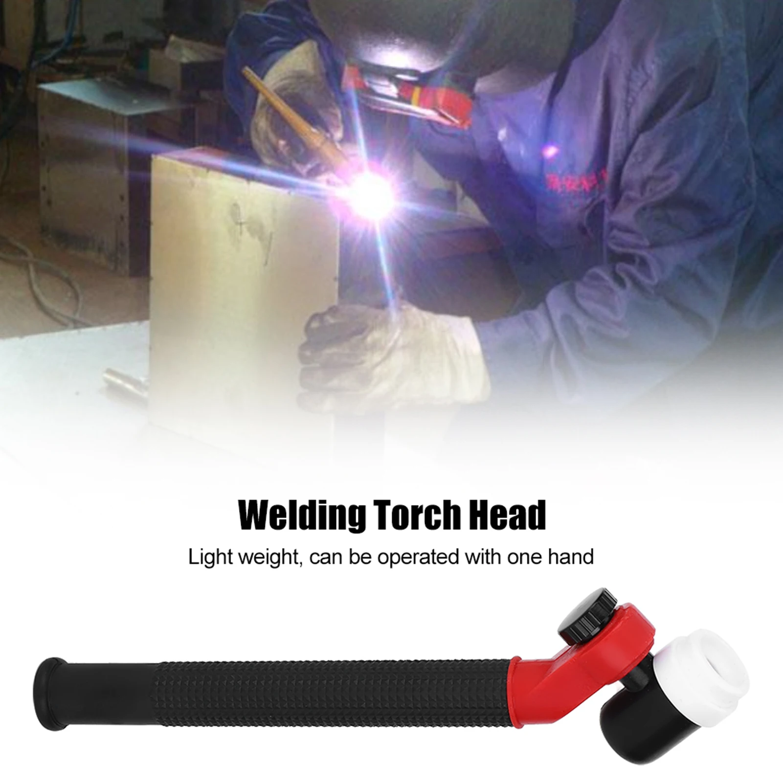 Welding Torch Head Air Cooled Swivel Neck Weld Equipment Accessories NR‑17 Welding,Torch,Head§Air,Cooled,Welding,Torch,Head