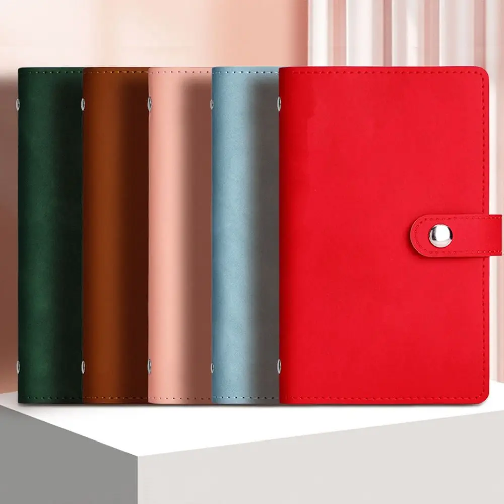 

Save Money 100 Envelopes Money Saving Challenge Large Capacity PU Money Collection Book Portable Reusable