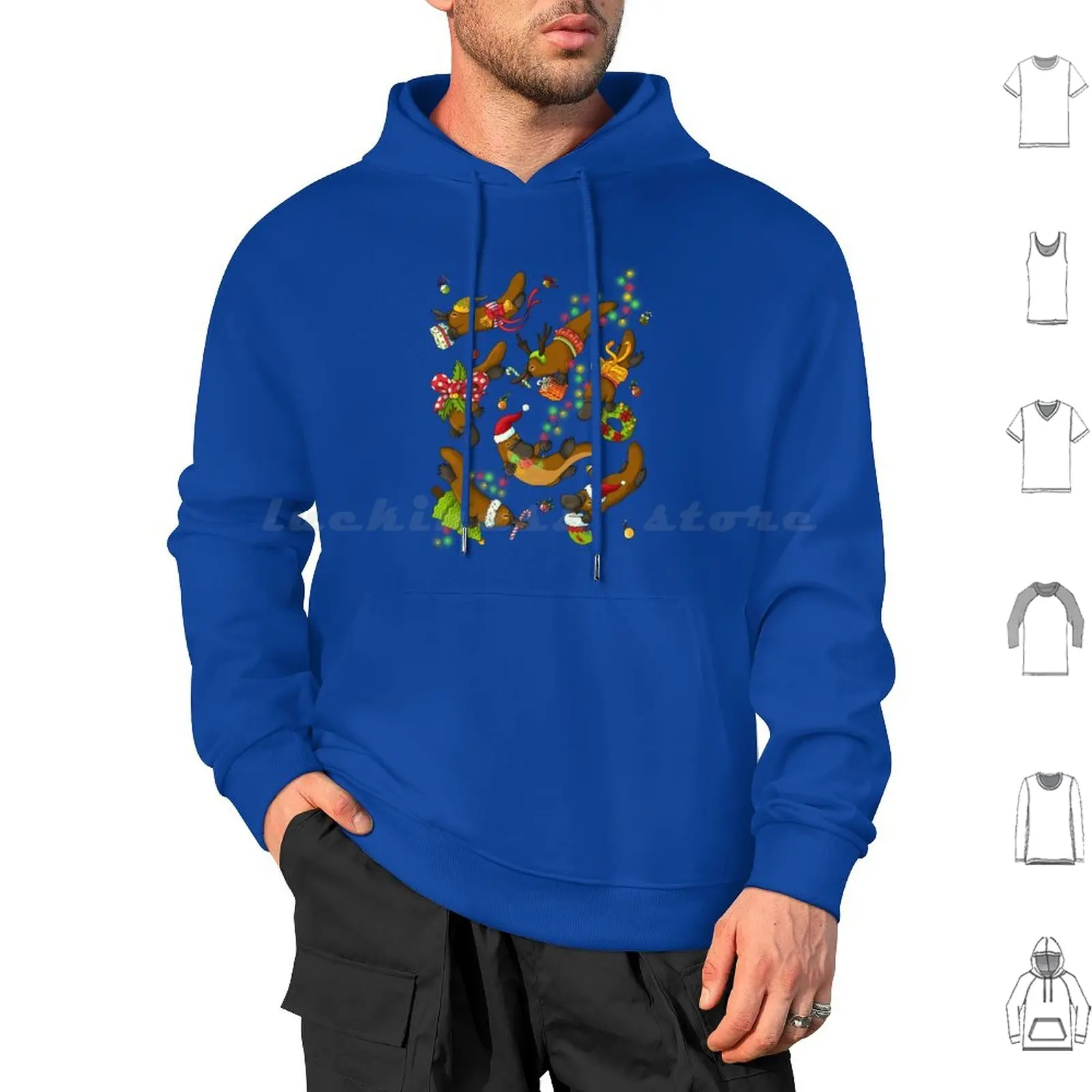 

Christmas Hoodies Long Sleeve Christmas Bells Bell Holiday Platypode Season Joy Joyful Cute Cheerful Christmas Season