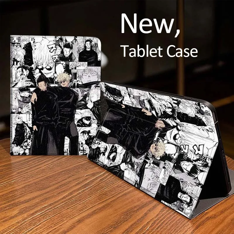 

J-Jujutsu K-Kaisens Anime Tablet Case For Samsung Galaxy Tab A A7 A8 A9 A11 S6 S11 Lite Plus 10.1 10.4 10.5 Inch