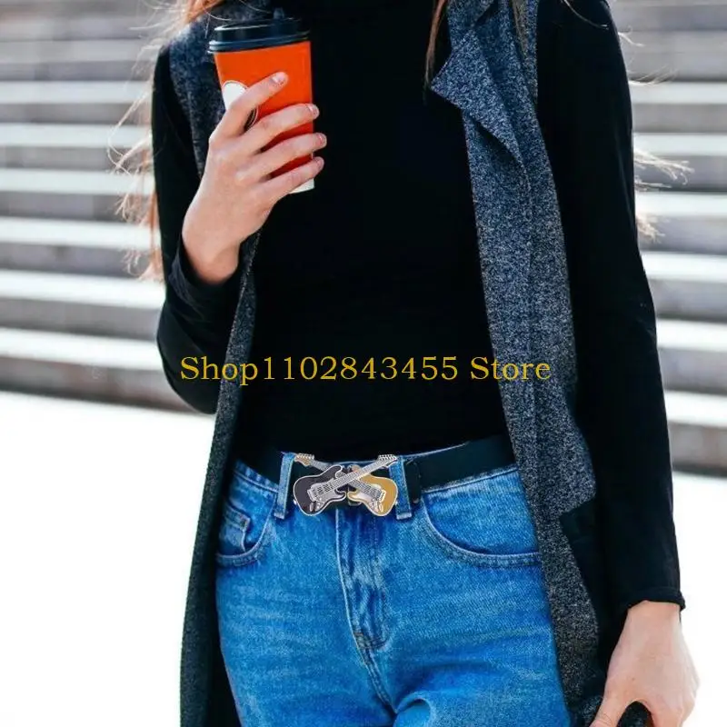 49MC استبدال أبازيم الحزام المبتكرة هدايا أبازيم الحزام الغربي الأنماط الغربية الرائعة لتعزيز الزي العصري #4