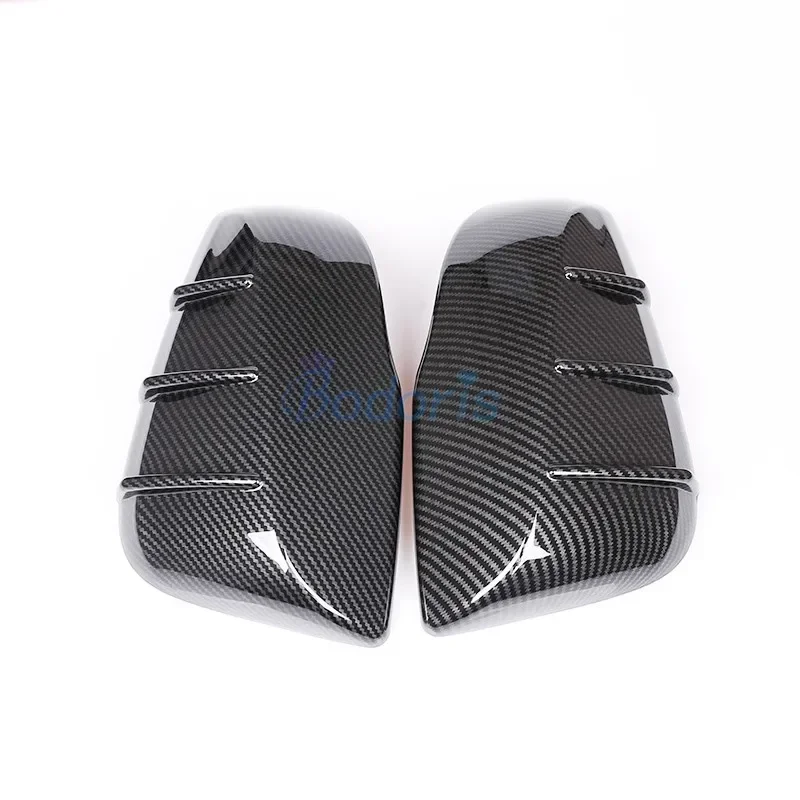 

Door Mirror Cover For Toyota RAV4 XA50 2019 2020 Silver Carbon Fiber Color Side Rearview Overlay Panel Auto Styling Accessories