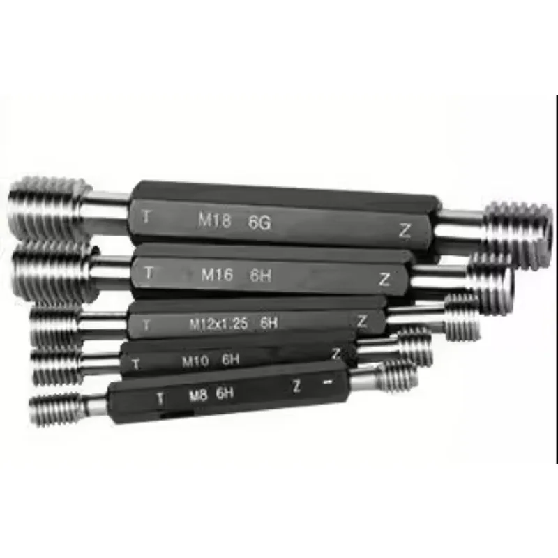 M8 1.25-6H NPT High Precision Measurement Tool Criterion Thread Plug Gauge Go Not Go Ring Gauge Carton