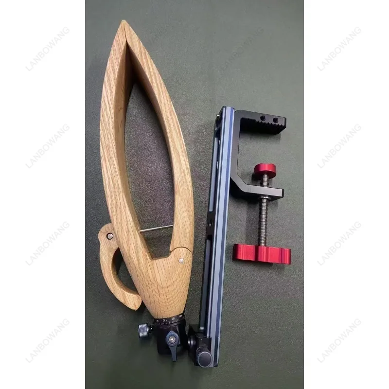 Hand-stitched Wooden Clamp, Handmade Leather Goods Fixing Clamp Tool, Sewing Clamp, Desktop Leather Tool, Universal Style