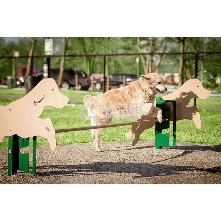 Moetry Dog Park Agilidad Hurdle Altura ajustable Jumper Equipo de ejercicio para cachorros Parque Para Cachorros