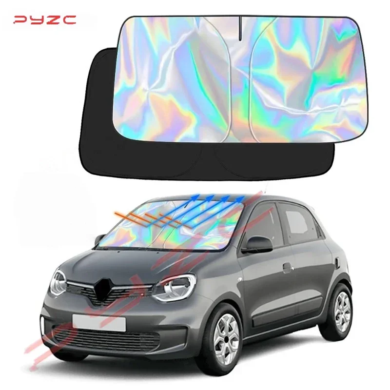 For  Renault Twingo 1 2 3 2013-2022 2023 2024 Car Sun shade Front Window Shade Cover Visor Windshield Sunshade HONDA Accessories