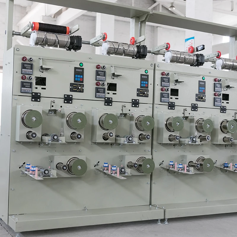 Straight Draw Winder Machine Achieve Specific Yarn Strength for Twisted Filament Yarns