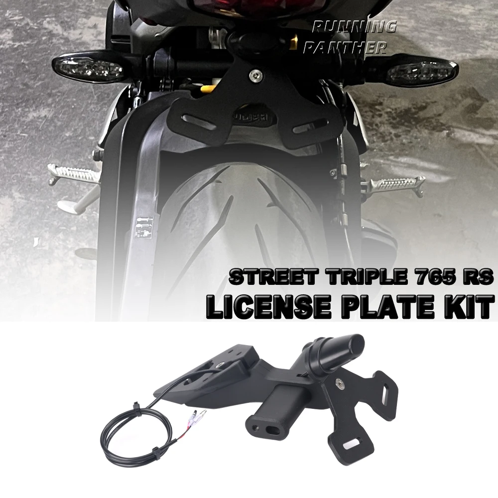 

Motorcycle Rear Tail Tidy Fender Eliminator Kit for Street Triple 675 2007-2016/ 765 2017 up/ Daytona Moto2 765