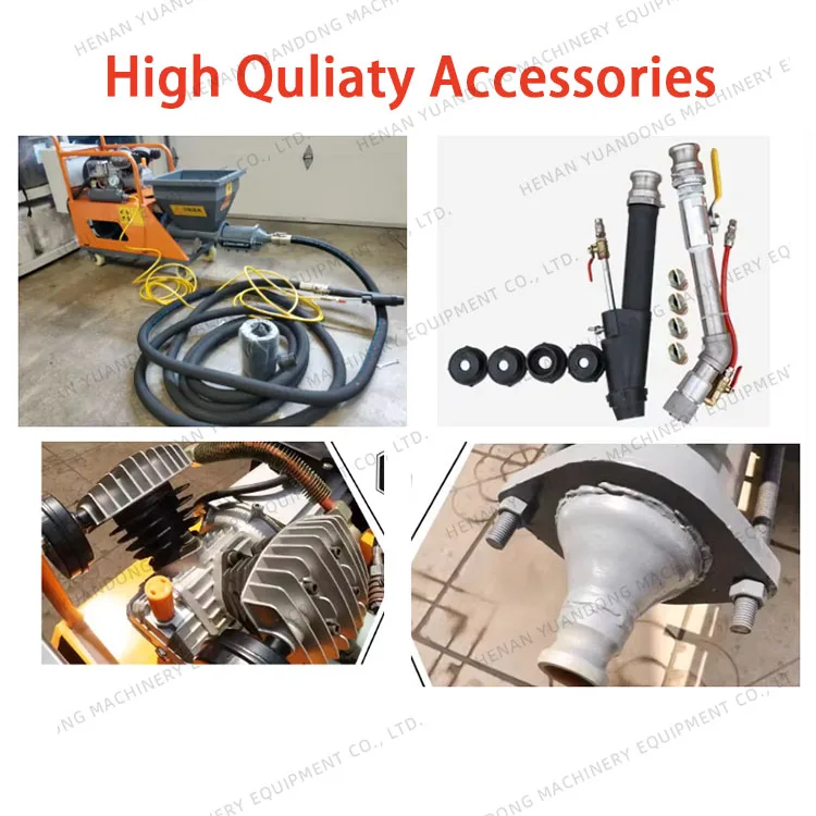 311/511/711 Best Quality Industrial Intelligent Spraying Machine Home Use Multifunctional High-Pressure Mortar Spraying Machine