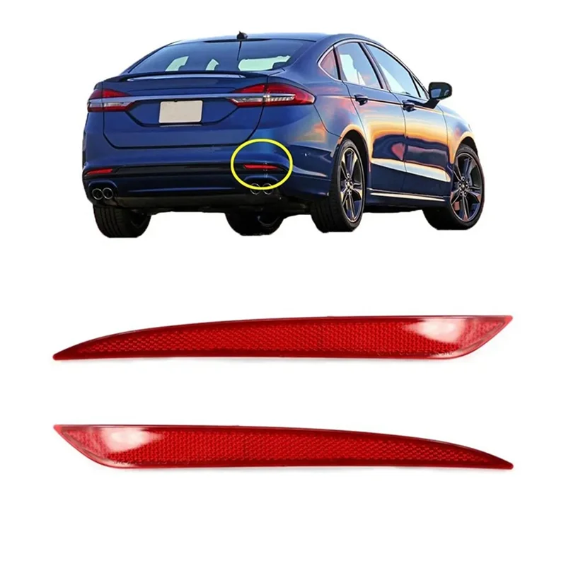 

TA-DS7Z13A565A DS7Z13A565B Rear Bumper Light Reflector Warning Light Car For Ford Mondeo 2013-2015