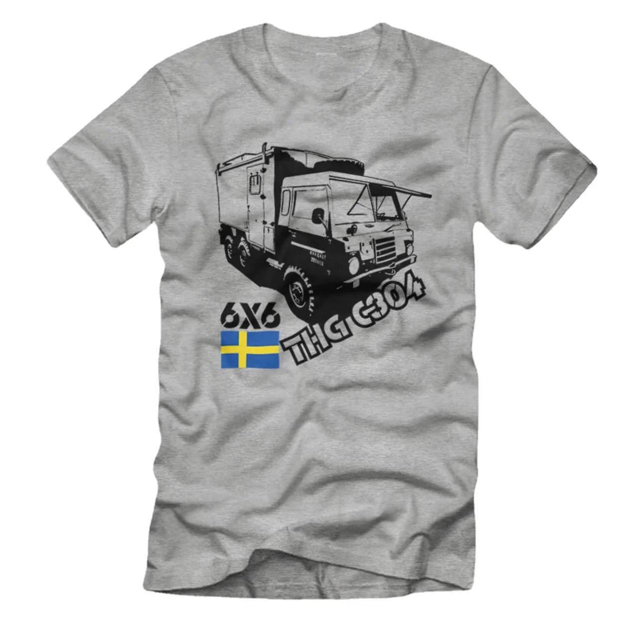 

THG C304 Schweden 6x6 C306 Gelände LKW Oldtimer Offroad T-Shirt. Summer Cotton Short Sleeve O-Neck Mens T Shirt New S-3XL