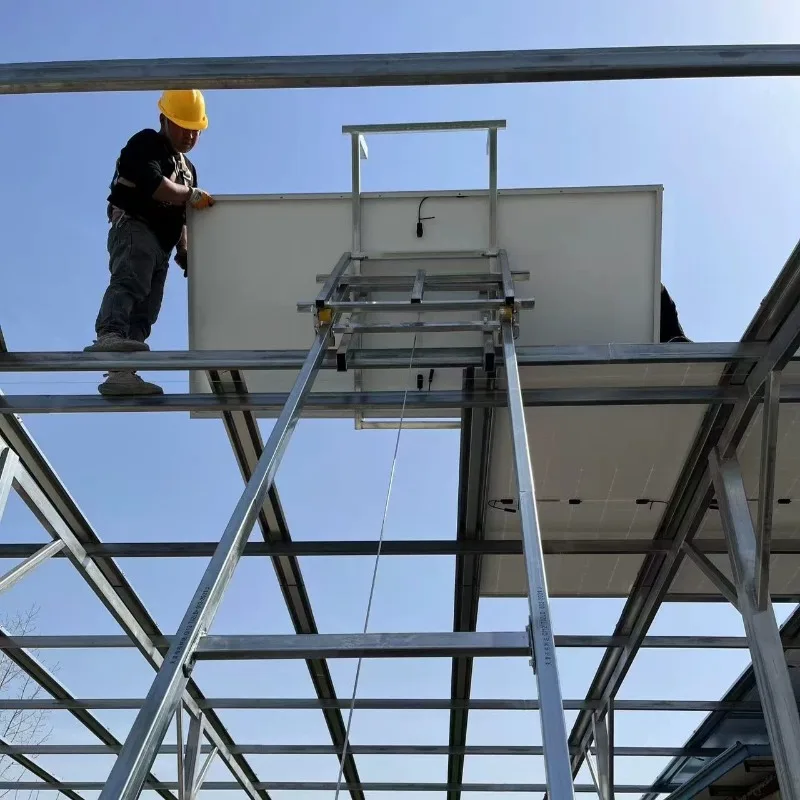 Deposit Customized Solar Panel Door Window Glass Lift Electric Small Lifting Hoist Crane Portable Window Lift