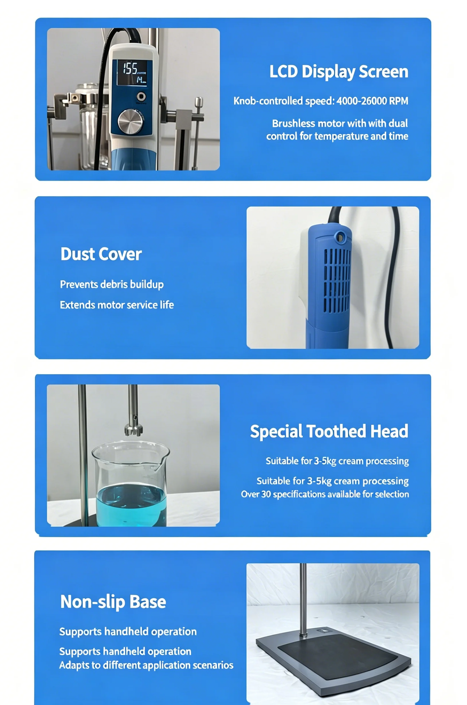 Homogenizer Mixer Cosmetic Making Machine High Speed Homogenizer Lab Disperser Emulsifier Homogenei High Shear