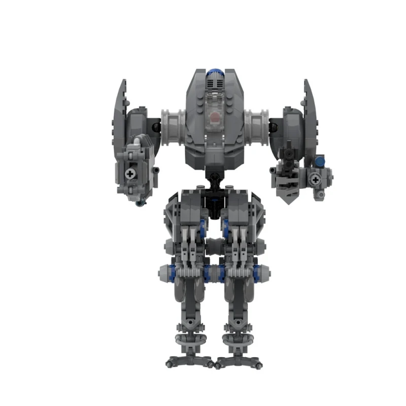 MOC- 178167   Robot de batalla Phobos, modelo de bloques de construcción, armas de alta tecnología, acción de lucha militar, Mecha, juguetes, regalos para niños