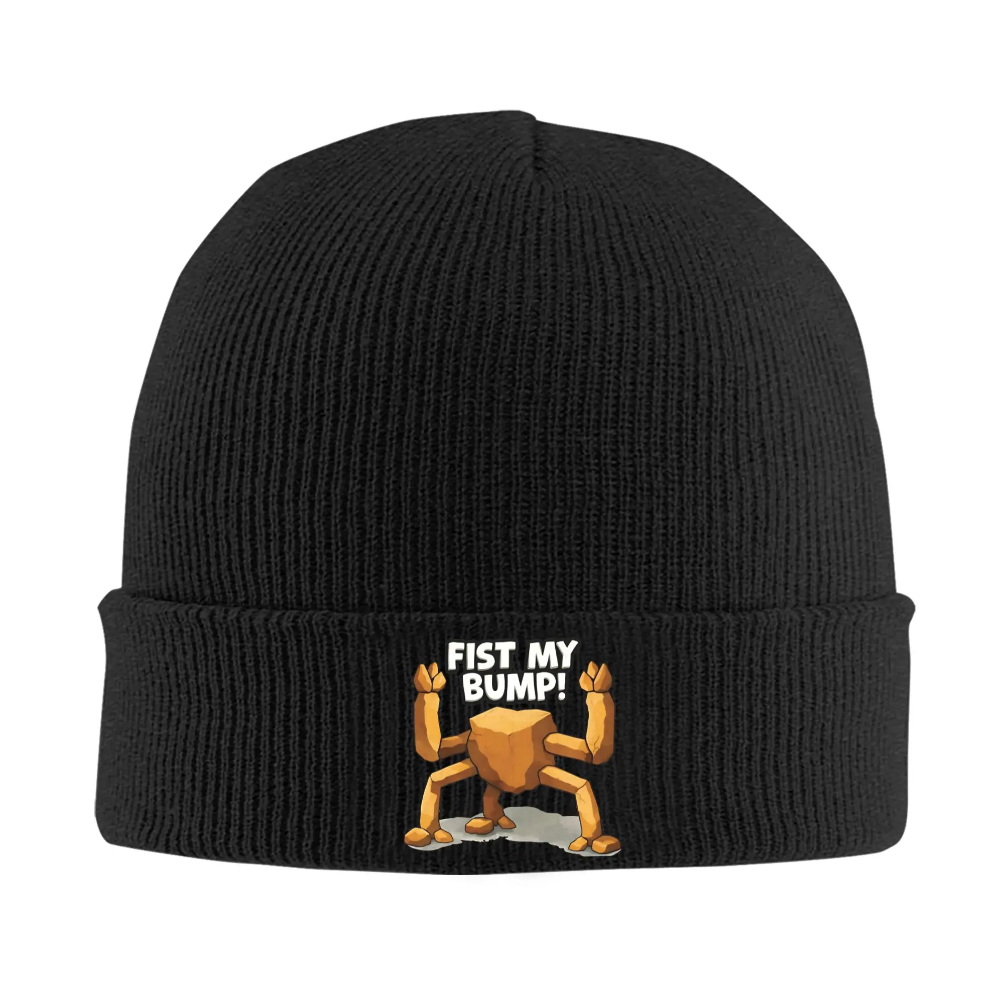 Funny Project Hail Mary Rocky Fist My Bump Beanie Hats Bonnet Hats Men Women Casual Hippie Skullies Beanies Autumn Elastic Caps