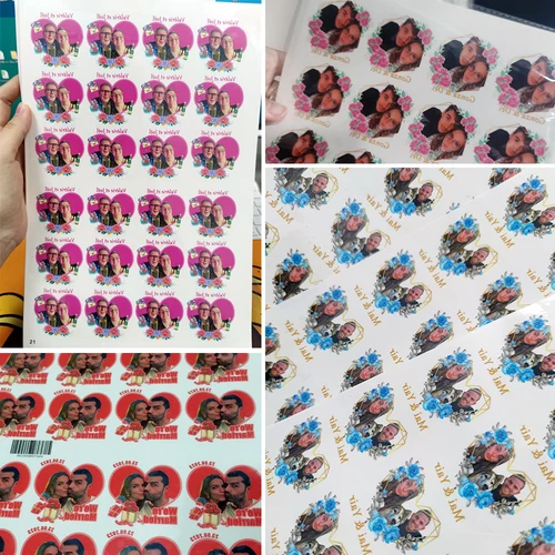 Imagen 2 del producto Tatuaje temporal impermeable personalizado, pegatina DIY, tatuaje falso, haz tu propio tatuaje de diseño personalizado para logotipo/boda