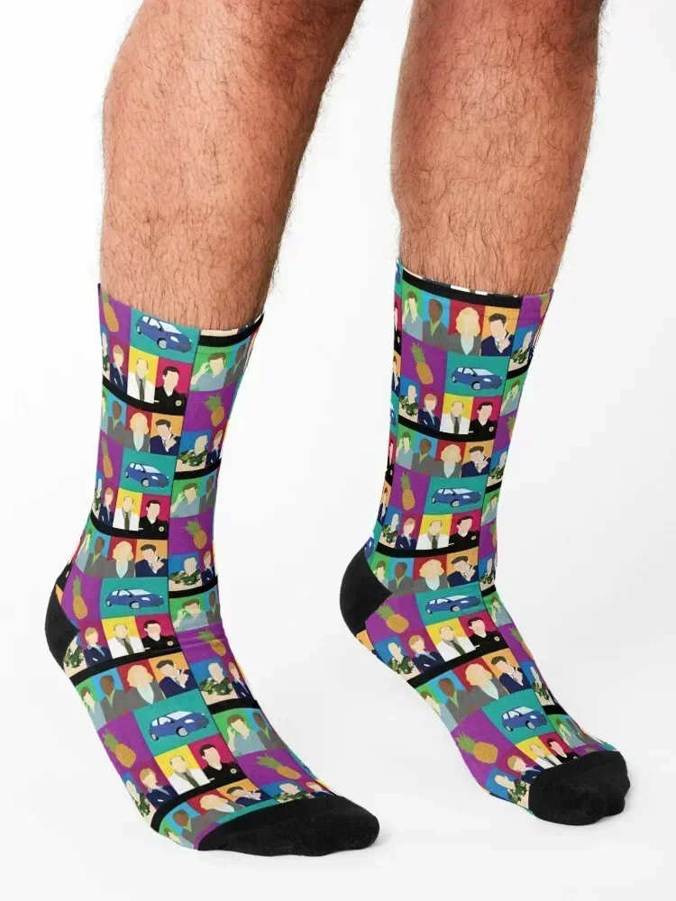 psych Posters and Art Socks loose Lots new in's crazy Designer Man Socks Women's
