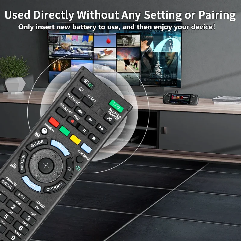 RM-ED053 RMED053 For Sony Remote Control Compatible With Sony TV KDL-24W605A KDL-32W503A KDL-32W600A KDL-32W603A KDL-32W605A