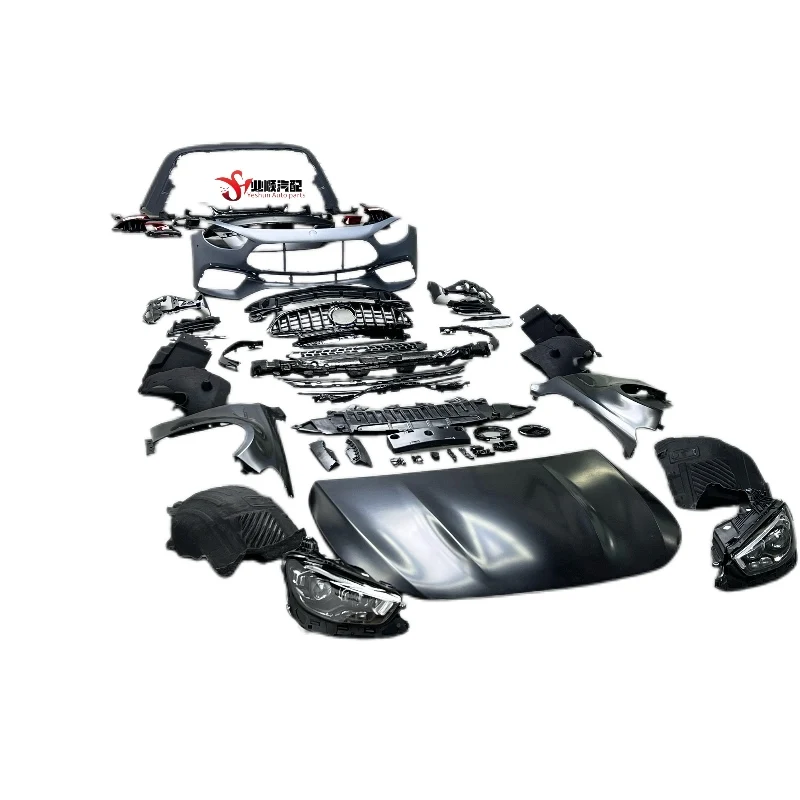 

High Quality for Mercedes Benz W213 Upgrade E63 AMG Style 2023 Model Body Kit Bumper Headlights Hood Fenders Plug and Play