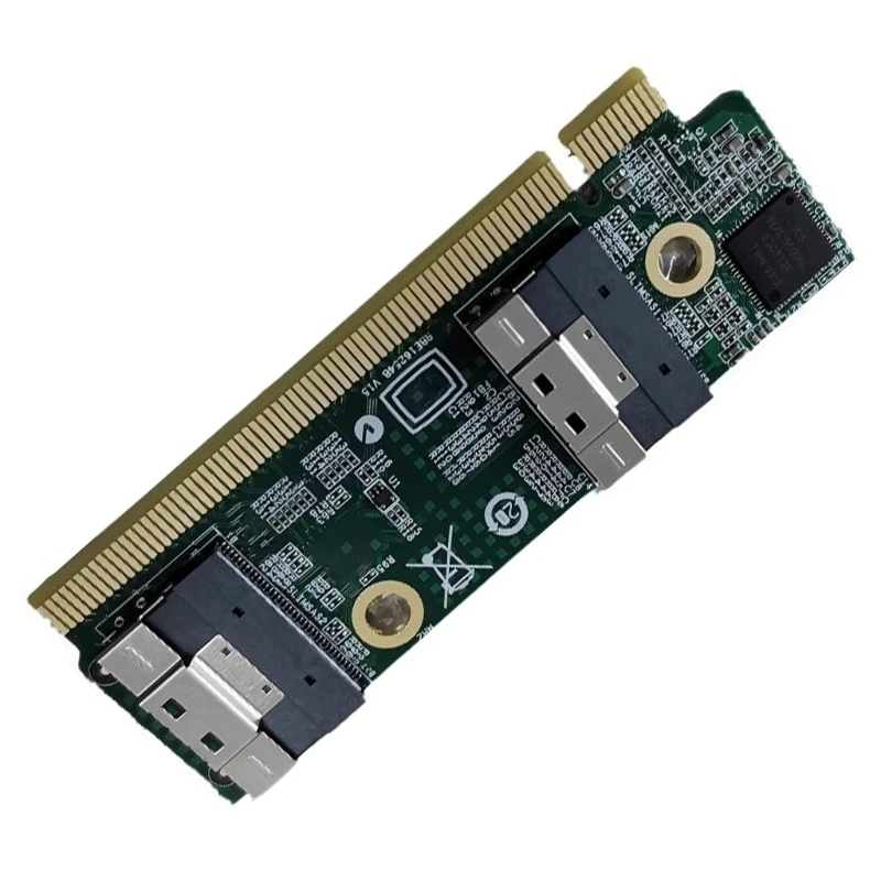 Conversores SFF-8654 para PCIe x16 Suportam interfaces SFF-8654 para PCIe